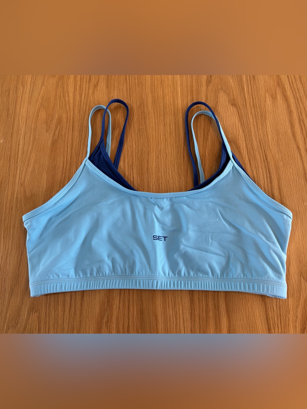 SET Active Limited Edition Breathe Layered Move Bra Color Maui Size XXL NWOT